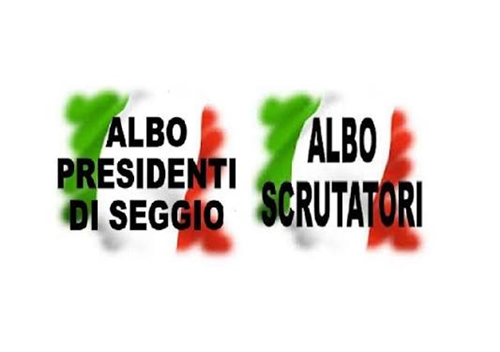Aggiornamento Albi Presidenti di seggio e scrutatori